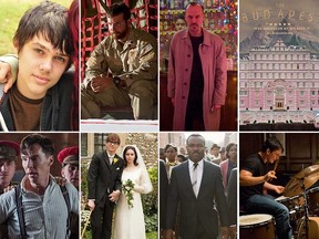 Photos of the eight best picture nominees for this year's Academy Awards. (Handouts)