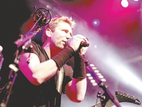 Nickelback lead singer Chad Kroeger.