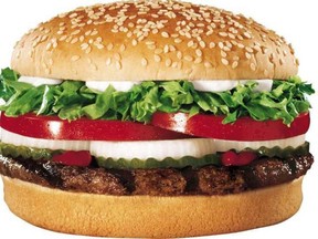 Burger King Whopper (Files)