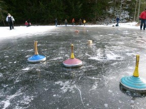 The Kingston and Area Ice Stock Club is hosting a tournament Sunday on Elbow Lake, north of Sydenham. (Supplied photo)