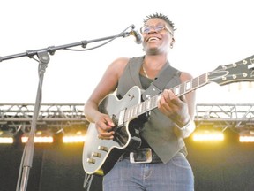 Cecile Doo-Kingue will bring her unique mix of rock, Afro-folk, soul, roots and more to the old Firehall reunion Saturday at London Music Hall. (JAMES MASTERS/QMI Agency)