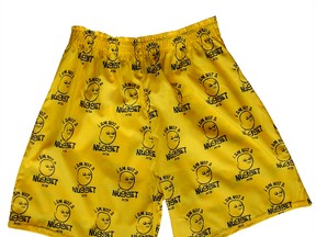 PETA sent MP Pat Martin these "I am not a nugget" boxer shorts after his too-small budget brief problem.