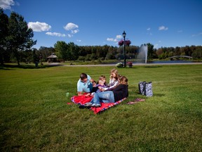 Stony Plain’s many parks give residents myriad options for fun and recreation.