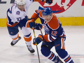 Rob Klinkhammer signed a one-year extension with the Oilers in a deal announced Friday. (David Bloom, Edmonton Sun)