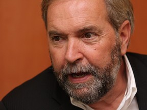 NDP Leader Thomas Mulcair.

John Lappa/QMI Agency