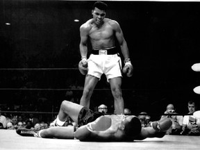 Mohammed Ali versus Sonny Liston. 

(Reuters File Photo)