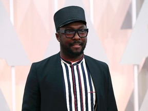 Rapper Will.I.Am arrives at the 87th Academy Awards in Hollywood, California February 22, 2015. REUTERS/Mario Anzuoni