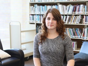 JOHN LAPPA/THE SUDBURY STAR
Grade 12 student Evelyn Coleman, of St. Benedict Catholic Secondary School, has been selected to receive a Horatio Alger Scholarship.
