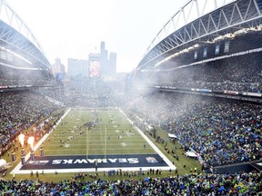 CenturyLink Field before the 2015 NFC Championship game between the Seattle Seahawks and the Green Bay Packers at CenturyLink Field.  (Steve Dykes/AFP)