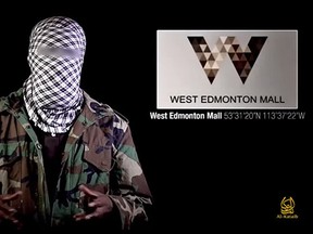The al-Qaeda-linked Al-Shabaab or Al-Shabab meaning "The Youth" or "The Youngsters", is a militant jihadist terrorist group based in Somalia. The group released a video on Sunday Feb. 22, 2015 calling for attacks on shopping malls in Canada, the U.K. and the U.S. The malls include, West Edmonton Mall, Mll of America in  Bloomington, Minnesota and Westfield malls in Stratford, England and France. Frame Grab/You Tube