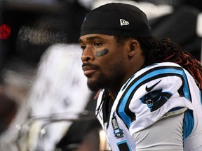 DeAngelo Williams of the Carolina Panthers. (Steve Dykes/AFP)