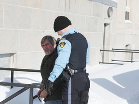 Accused murderer Boris Panovski made another appearance at the Goderich courthouse.  (Dave Flaherty/QMI Agency)