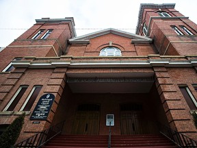 The McDougall United Church is seen in Edmonton, Alta., on Tuesday, Feb. 24, 2015. Codie McLachlan/Edmonton Sun/QMI Agency