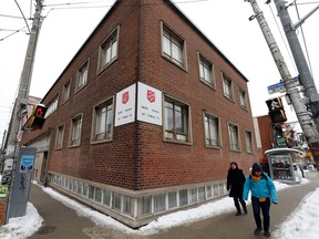 Hope Shelter, run by the Salvation Army, is scheduled to close mid-April. (MICHAEL PEAKE/Toronto Sun)