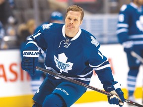 Maple Leafs GM Dave Nonis has said he plans on dealing Olli Jokinen before the March 2 trade deadline — which is fine for the veteran forward. (Craig Robertson/Toronto Sun file)