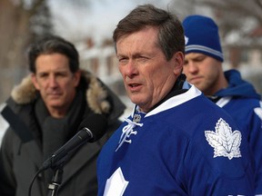 Mayor John Tory is a loyal Maple Leafs fan. (JACK BOLAND/Toronto Sun)