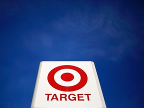 A sign for a Target store is seen in the Chicago suburb of Evanston, Illinois, February 10, 2015.  REUTERS/Jim Young