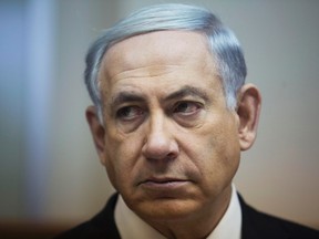 Israeli Prime Minister Benjamin Netanyahu. 

REUTERS/Abir Sultan/Pool