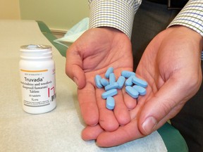 Researchers from the U.K. Medical Research Council tested the drug Truvada. (AFP PHOTO)
