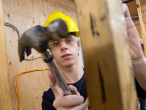 Saunders student Ethan Wiseman. (CRAIG GLOVER, The London Free Press)