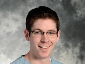 Belleville native and Cambrian College grad Carson Lazier, 22, scored the highest mark in Canada among those who wrote the Medical Radiation Technologist exam in January 2014. - SUBMITTED PHOTO