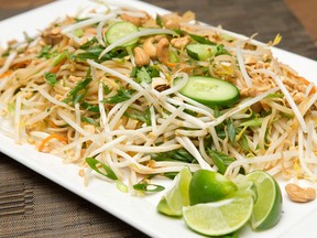Vegetarian Pad Thai. (Craig Glover/QMI AGENCY)