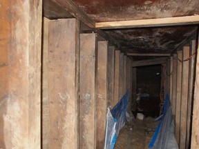 A mysterious tunnel was discovered in Toronto, Feb. 23, 2015. (Toronto Police)