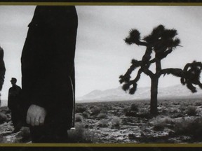 The back cover of U2's 1987 album, The Joshua Tree.
