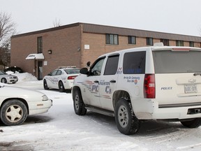 Kingston Police were called to a serious domestic situation in an apartment building on Van Order Drive that put neighbouring Loyalist Collegiate and Calvin Park Public School in lock and secure mode on Thursday February 26, 2015 after 1:30 p.m. The suspect was taken into custody and students were allowed to leave just after 2:30 p.m. Julia McKay/The Kingston Whig-Standard/QMI Agency