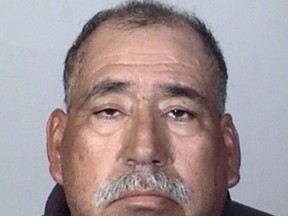 Jose Alejandro Sanchez-Ramirez is pictured in this undated handout booking photo provided by the Oxnard Police Department.  (REUTERS/Oxnard Police Department/Handout)