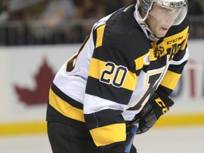 Kingston Frontenacs captain Roland McKeown had his NHL rights traded to Carolina by the Los Angeles Kings on Wednesday. (Whig-Standard file photo)