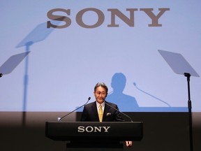 Sony Corp's president and CEO Kazuo Hirai attends a corporate strategy meeting at the company's headquarters in Tokyo Feb. 18, 2015. REUTERS/Issei Kato