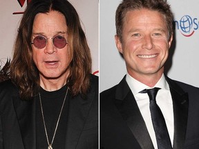 Ozzy Osbourne and Billy Bush (WENN.COM)