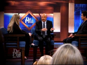 Screen shot from the Dr. Phil show.