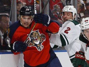 Of all the players traded the past week, Sean Bergenheim, now on the Wild, may get potentially the biggest fantasy bump while playing on the top line. (AFP)