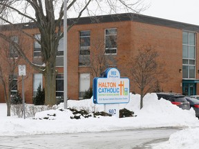 Halton Catholic District School Board head office in Burlington. (Michael Peake/Toronto Sun)