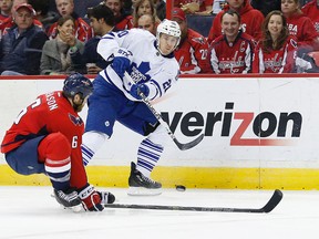 Maple Leafs forward David Booth is among a group of players would could be dealt ahead of Monday's 3 p.m. trade deadline. (USA TODAY SPORTS/PHOTO)