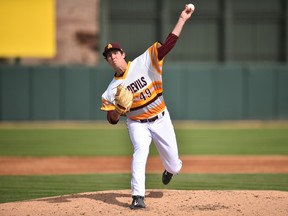 Greg Kellogg, a 6-foot-5, 225-pound left-hander, is ranked 65th on the Perfect Game Scouting Service top 100 college prospects. He should go in the first five rounds of the MLB draft. (Arizona State/photo)