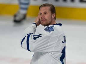 Olli Jokinen at the Bell Centre in Montreal Feb. 28, 2015 as the Maple Leafs faced the Habs. (PIERRE-PAUL POULIN/QMI Agency)