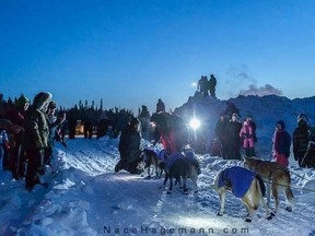 The Hudson Bay Quest is a dog sled race that begins at noon March 13 in Gillam and ends 220 miles across the tundra in downtown Churchill.