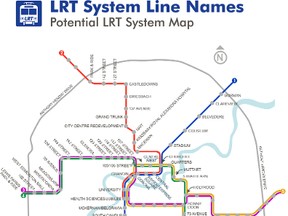 The Transportation Services Department (ETS, Transportation Planning and LRT Construction and Design branches) are happy to release the following names for the current future and planned lines. . Capital Line -  NE Edmonton to Heritage Valley. Metro Line - St. Albert to Health Sciences LRT Station. Energy Line - Lewis Farms to Sherwood Park. Valley Line - Lewis Farms to Ellerslie. Festival Line - Sherwood Park to Ellerslie. Photo Supplied
