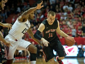 Ben Millaud-Meunier hopes to help the St. Francis Red Flash to the NCAA tournament. (Timothy D.  Sofranko, Supplied)