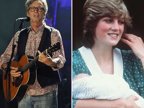 Eric Clapton and Princess Diana (WENN.COM)