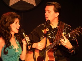 Supplied photo
Leisa Way and Aaron Solomon as Bobbie Gentry and Glen Campbell in Wichita Lineman.