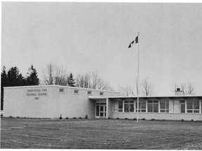 Southwold Public School, circa 1965-66.  (Courtesy of Southwold P.S. reunion committee)