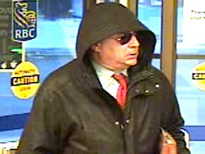 A man Toronto Police dub the "Well-Dressed Bandit."