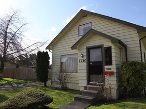 Kurt Cobain's childhood home in Aberdeen, Washington. (AFP files)