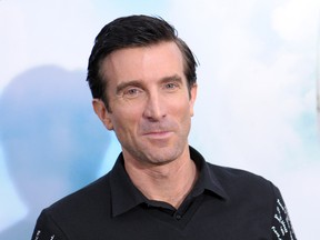 Sharlto Copley at the premiere of "Chappie." (WENN.COM photo)