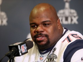 The Patriots will not pick up the option on defensive tackle Vince Wilfork after 11 seasons with the New England franchise. (Peter Casey/USA TODAY Sports)