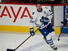 Maple Leafs' Joffrey Lupul at the Bell Centre in Montreal Feb. 28, 2015. PIERRE-PAUL POULIN/QMI Agency)